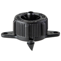 Micro Dripper Turbo Plus 4mm Barbed 4L/h, Black