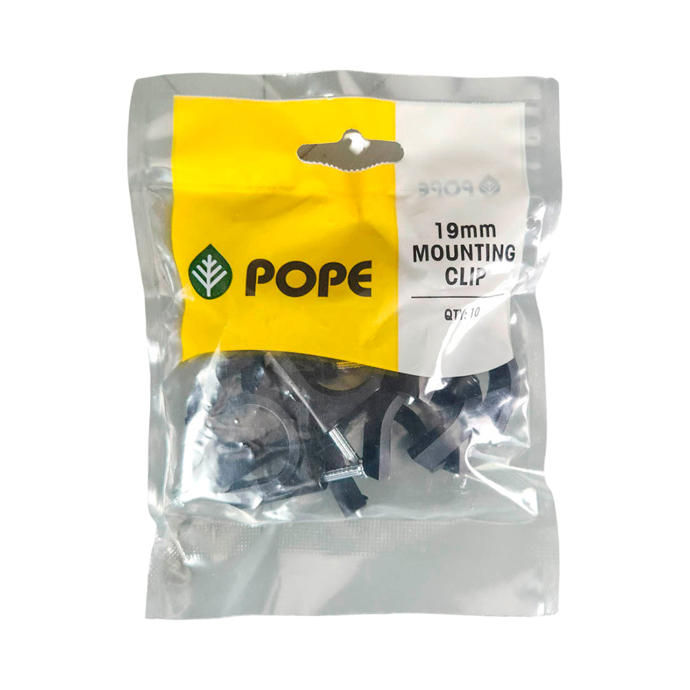 LD Saddle Clip 19 mm w/ Nail (Bag of 10)