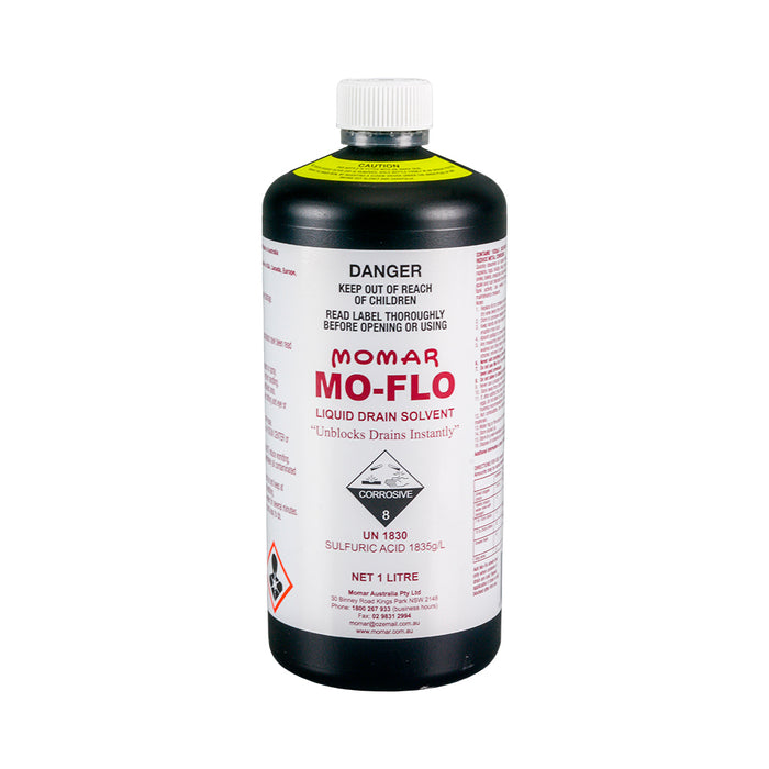 Momna R Momar MO-FLO β Instant Liquid Drain Solvent 1L - Perth Irrigation ...