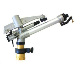 Naan Dan Jain 50mm Metal Impulse Sprinkler 2" Female Full Circle - 16mm x 8mm Nozzle Combination
