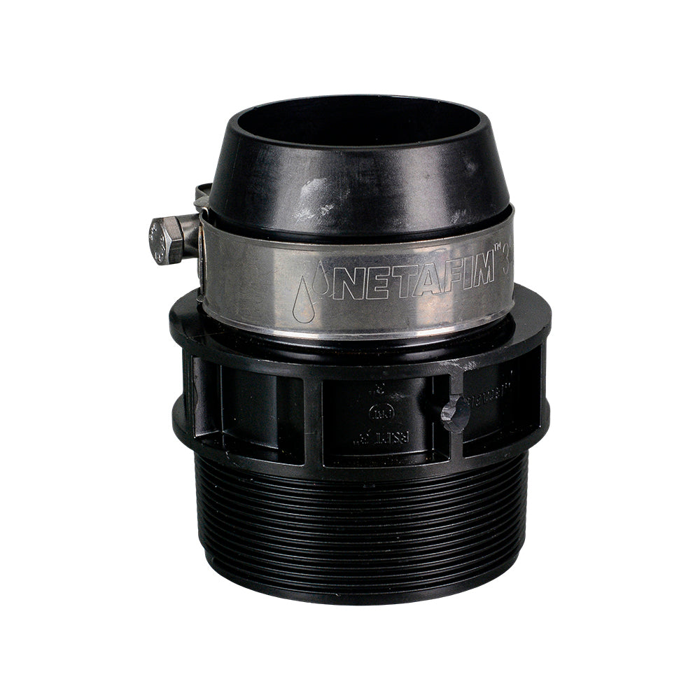 Drip Tape Netafim Flexnet Threaded Adapter 3" x 3" BSPM