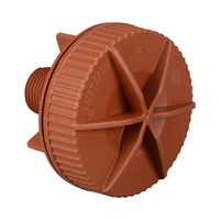 Drip Line Automatic Flushing Valve Netafim 15mm BSPM (Brown)