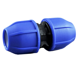 Compression Poly Metric Joiner- Poly x Poly - 63 mm x 63 mm - Norma