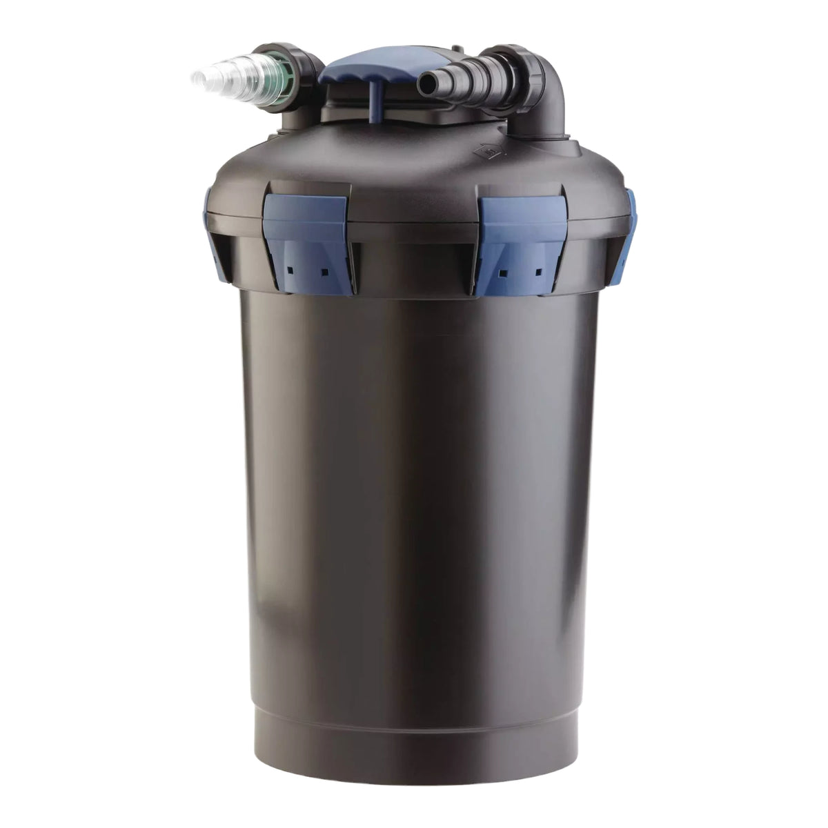 OASE BioPress 10000 filter only, alternate front view without pump or hose. Distinct photograph from the existing complete kit photo.