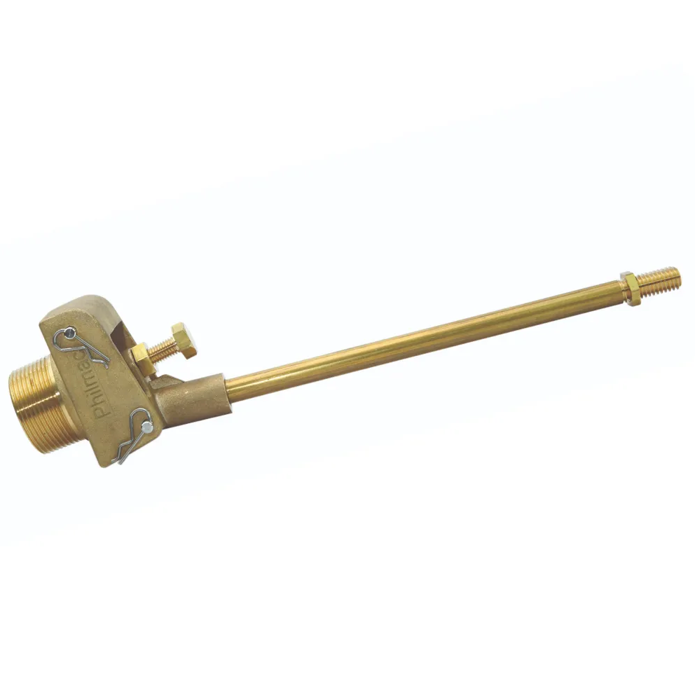 Tank Float Valve Philmac MegaPhil 1" Brass Long Lever 400mm