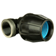 Compression Poly Metric Elbow- Poly x FI BSP - 75mm x 2"
