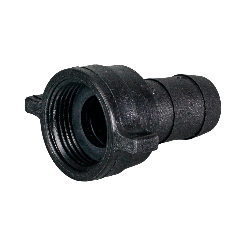 Poly Hose Nut and Tail Barb x FI BSP 1 1/2" (40mm)