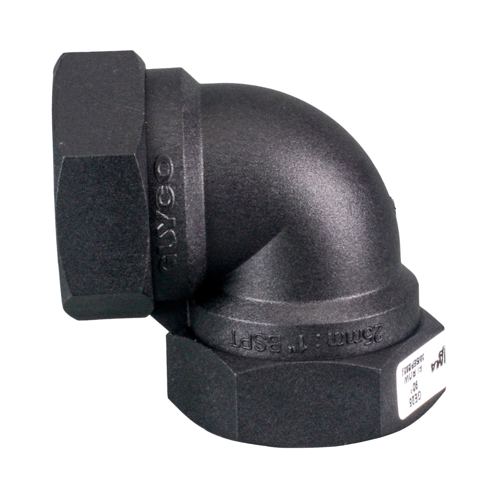 Poly Elbow FF Threaded BSP 15mm (1/2")