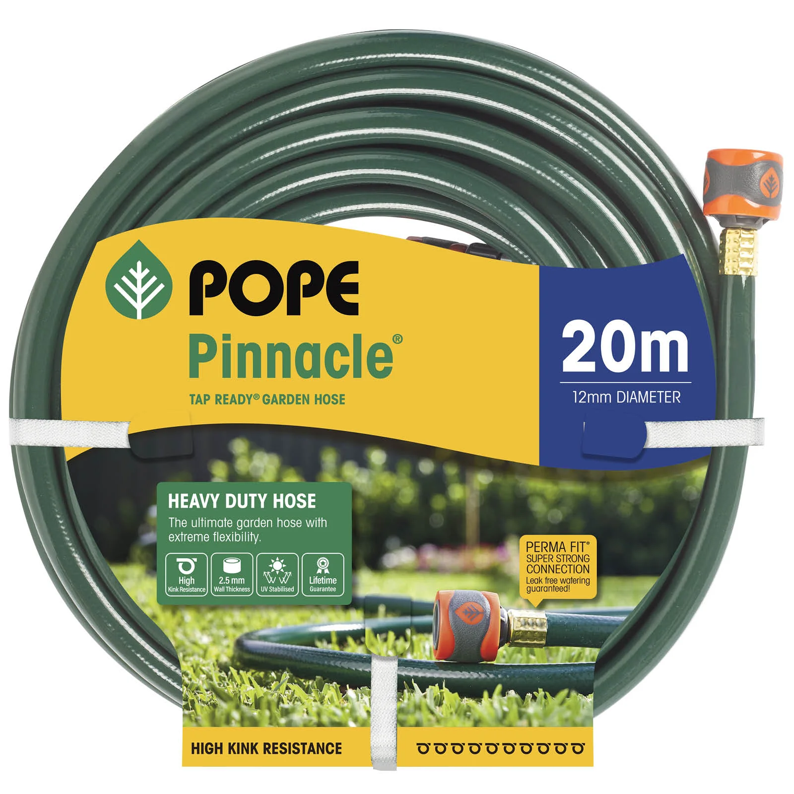 Pope Hose Pinnacle Tap Ready, 10/10 Kink Resistance 12mm x 20 metres (1011452)