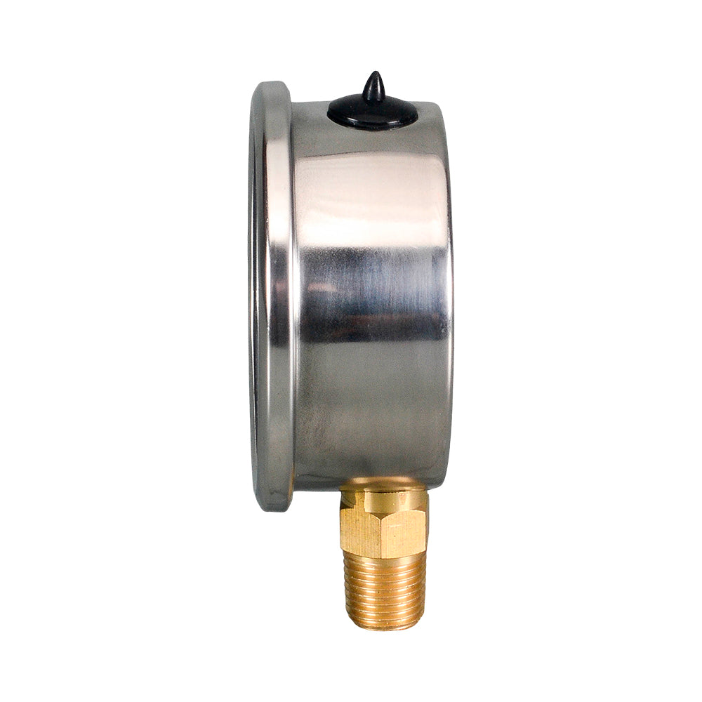 Pressure Gauge 63mm x 1/4" BSP Glycerine Filled 0-1000kPa(0-150PSI)