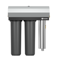 Puretec Filter Hybrid E7 Whole House Rainwater UV Twin System (includes PL05MP2, DP10MP2, & RL7 UV Lamp)