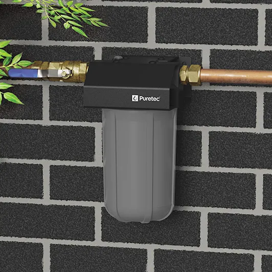 Puretec Housing MPX100B Heavy-Duty Single suits 4.5" x 10" cartridges