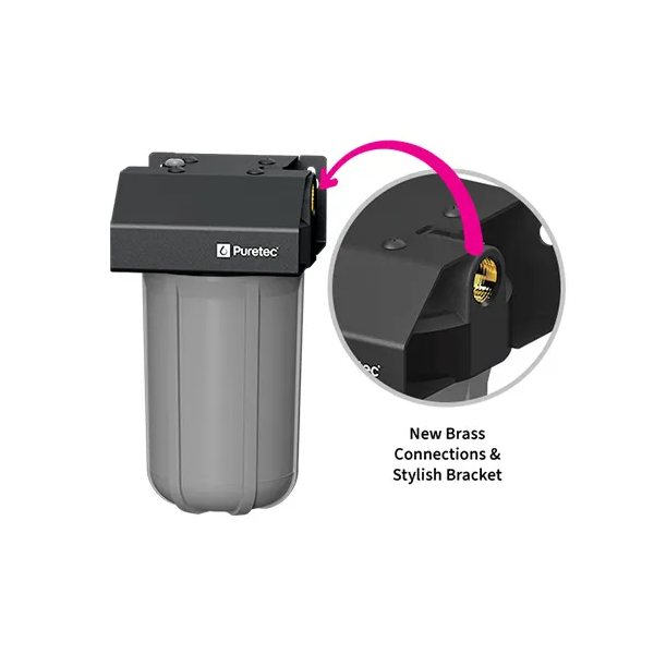 Puretec Housing MPX100B Heavy-Duty Single suits 4.5" x 10" cartridges