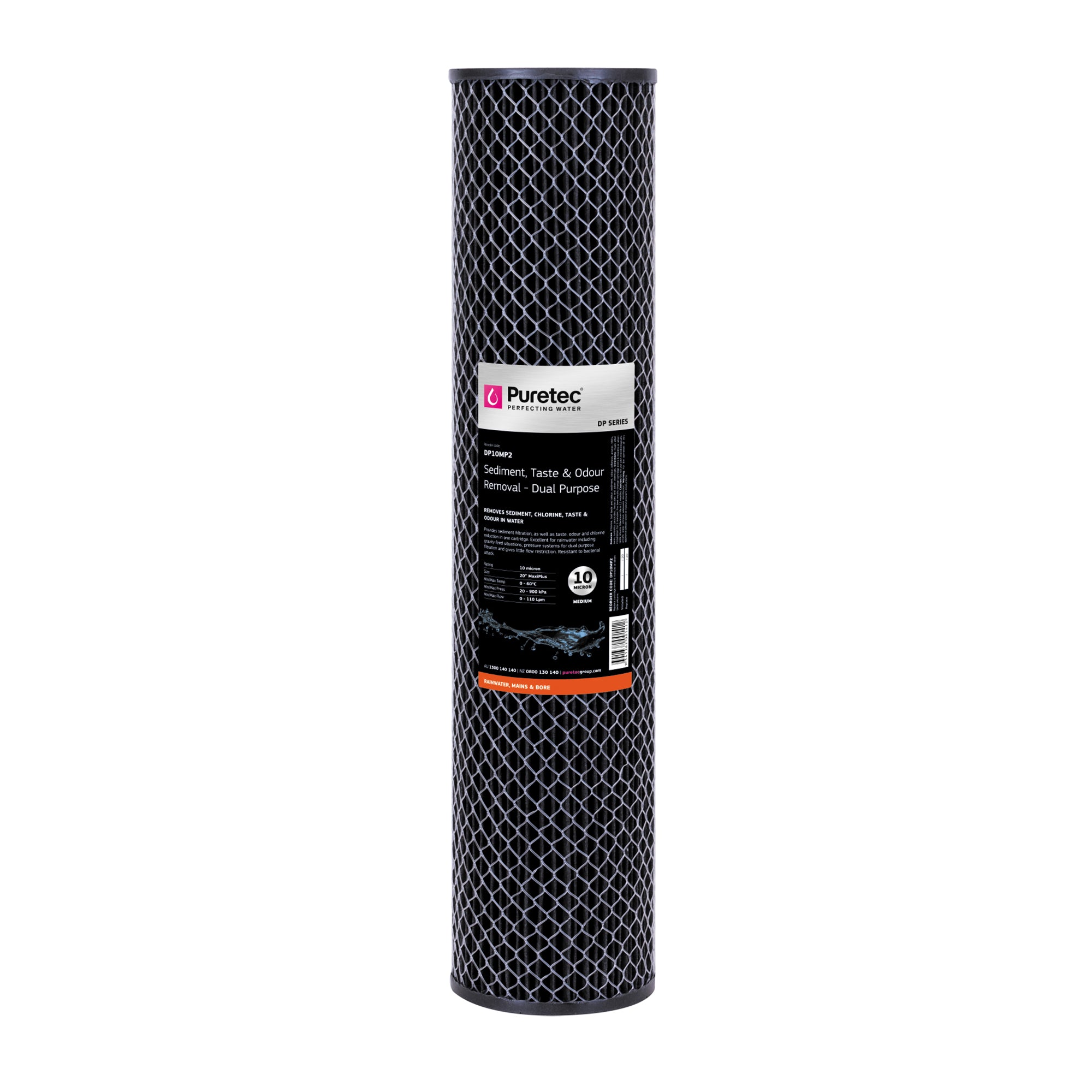 Puretec Filter Hybrid E7 Whole House Rainwater UV Twin System (includes PL05MP2, DP10MP2, & RL7 UV Lamp)