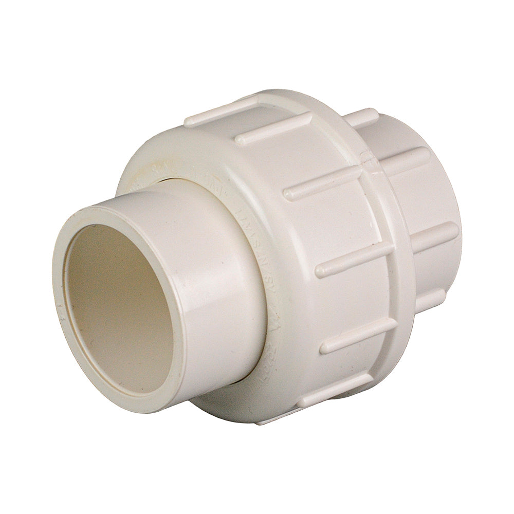 PVC Barrel Union Coupling 15mm (1/2")