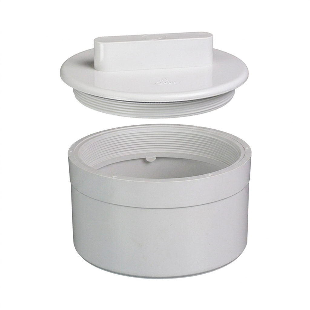 PVC Cap Spigot Clean Out Plug 150mm