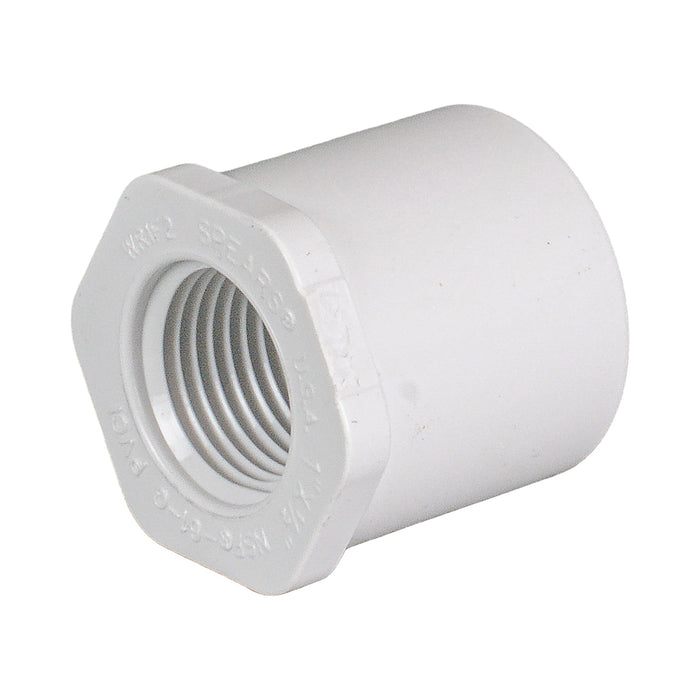 PVC Threaded Bush Reducing 20 mm x 15 mm (3/4