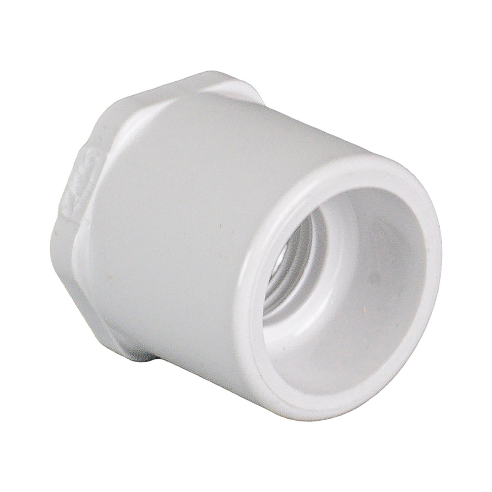 PVC Threaded Bush Reducing 20 mm x 15 mm (3/4" x 1/2")