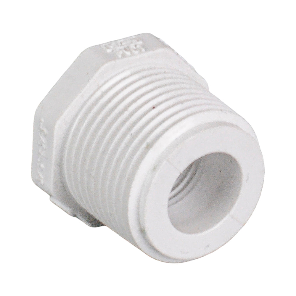 PVC Threaded Bush Reducing Female x Male 15 mm x 10 mm