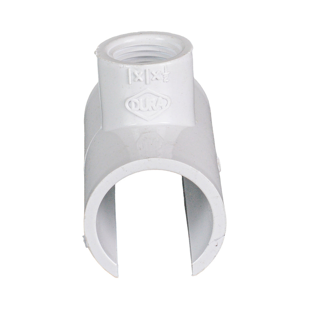 PVC Pressure Snap-On Faucet Tee 20mm x 15mm (3/4" x 1/2")