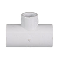 PVC Pressure Snap-On Faucet Tee 20mm x 15mm (3/4" x 1/2")