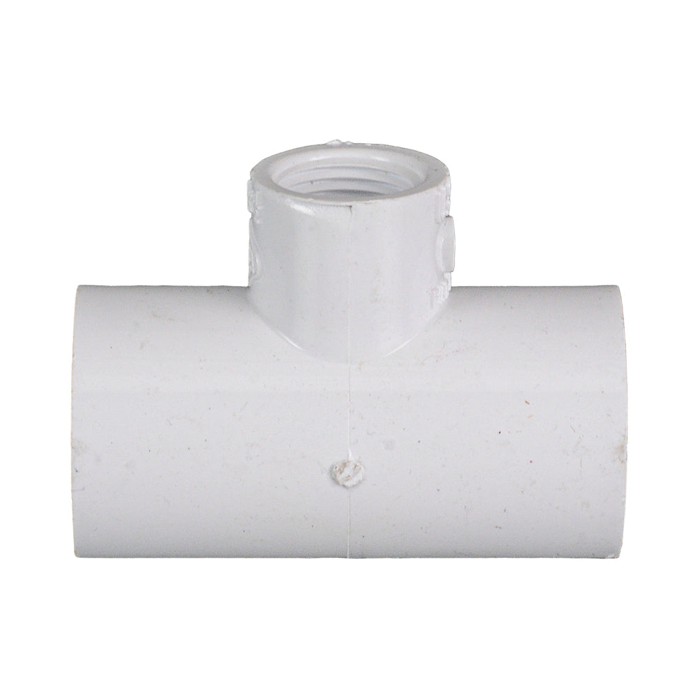 PVC Pressure Snap-On Faucet Tee 20mm x 15mm (3/4" x 1/2")
