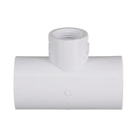 PVC Pressure Snap-On Faucet Tee 25mm x 15mm (1" x 1/2")