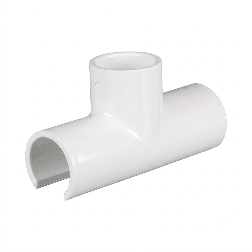 PVC Pressure Snap-On Tee plain 50mm x 50mm (2")