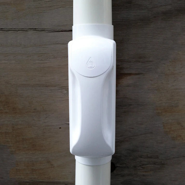 Rain Harvesting Slimline Rain Head Leaf Eater 90mm