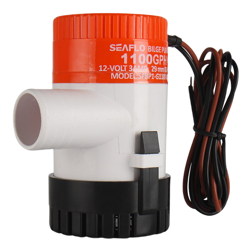 SEAFLO 1100GPH non-automatic bilge pump, representative 01-series housing photo