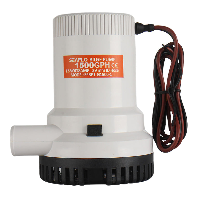 SEAFLO 1500GPH bilge pump, representative 01-series housing photo