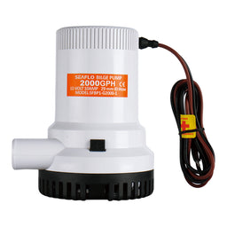 SEAFLO 2000GPH bilge pump, representative 01-series housing photo