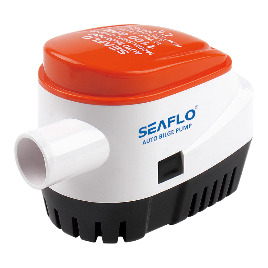 SEAFLO 1100GPH automatic bilge pump, representative 06-series housing photo