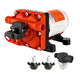 SEAFLO 42-series RV diaphragm pump with fittings and strainer