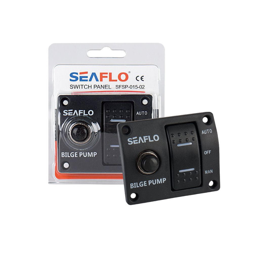 Seaflo 3-Way Switch Panel 12V-24V
