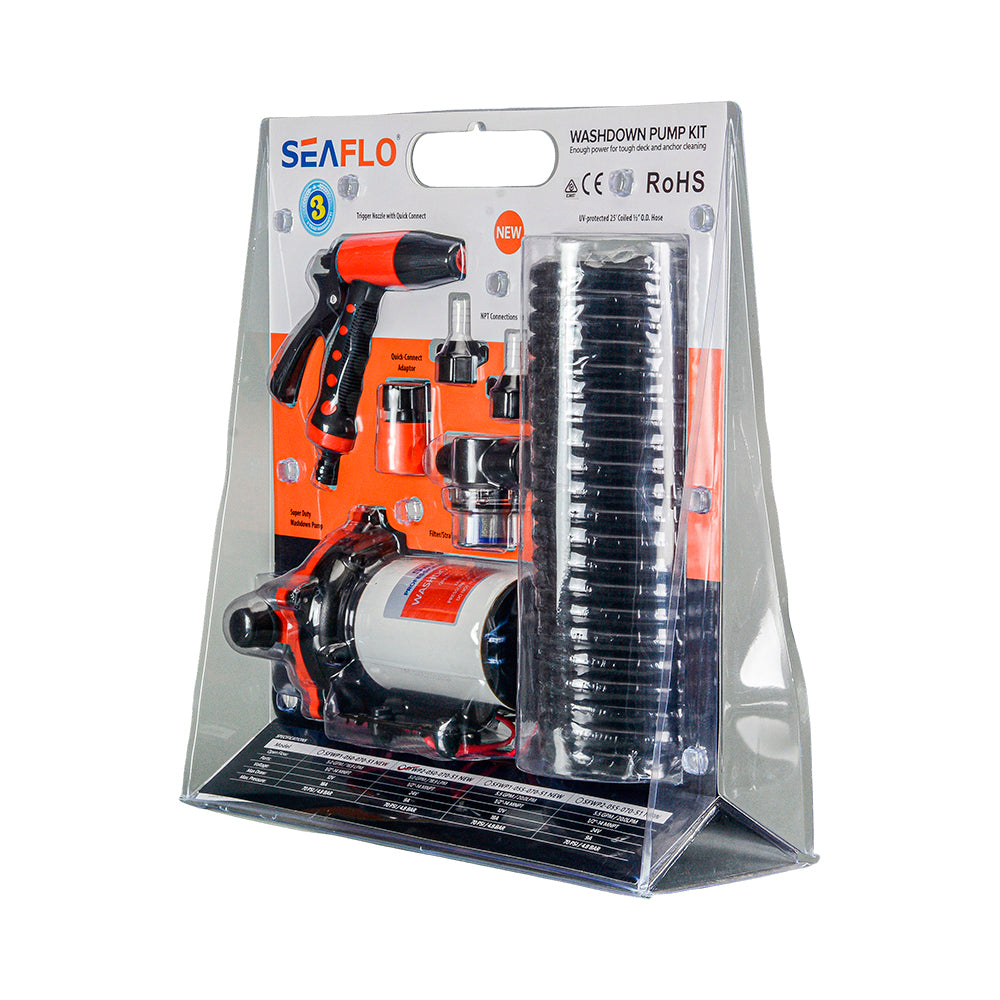 Seaflo Extreme Washdown Kit 12V 5.0GPM
