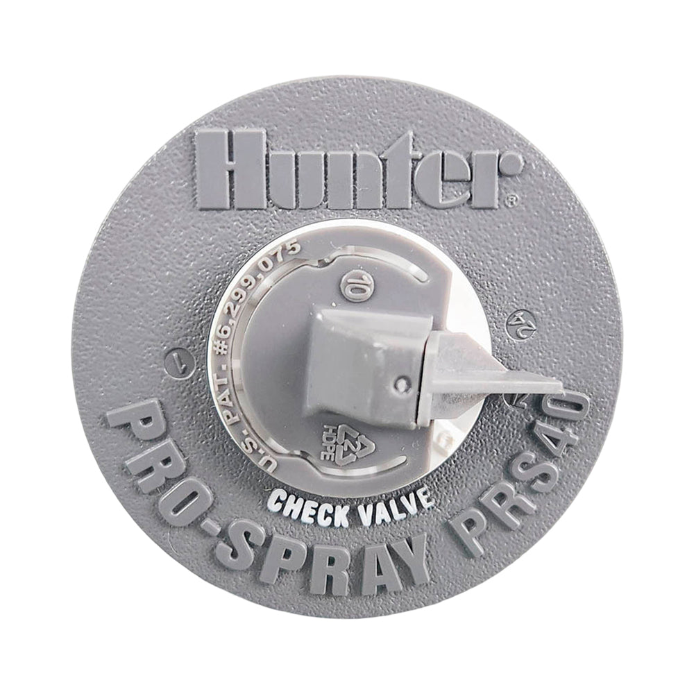 Hunter PRS40 Pro-Spray Pop-Up Body 4" with Check Valve (280 kPa regulated for MP rotators)