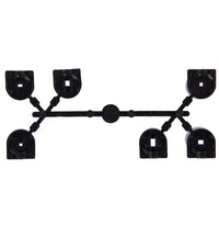 Hunter Sprinkler PGP/I20 Short Radius Nozzles Black (Rack of 6)