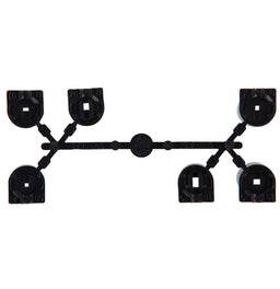 Hunter Sprinkler PGP/I20 Short Radius Nozzles Black (Rack of 6)