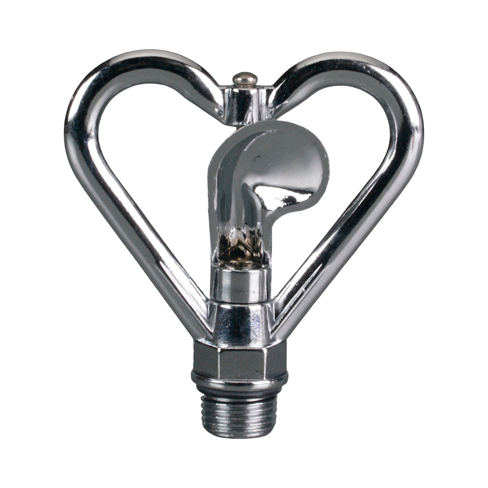 Butterfly Sprinkler Zinc/Chrome 15mm BSPM