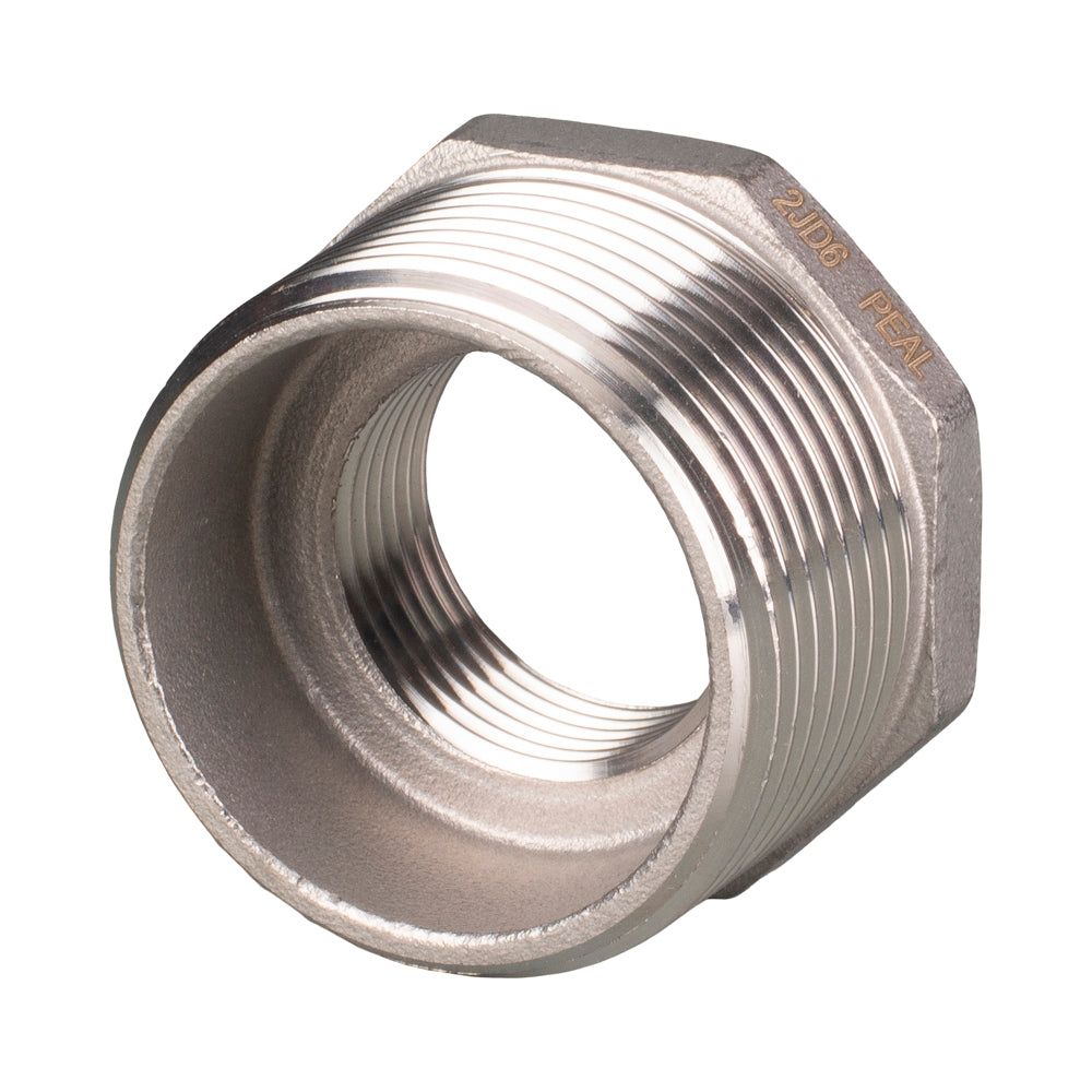 Stainless Bush Reducing 316 50 mm x 40 mm BSP