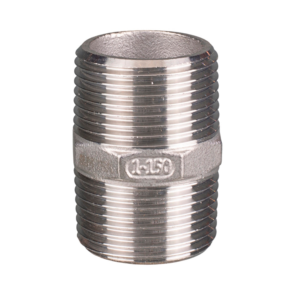Stainless Steel Nipple Threaded BSP 32mm (1 1/4")