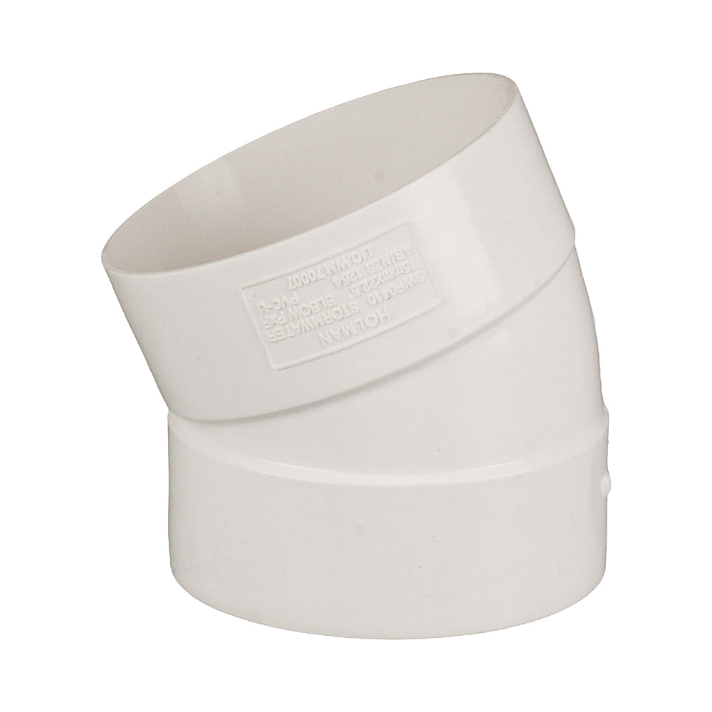 Stormwater Elbow 22° FF 75mm