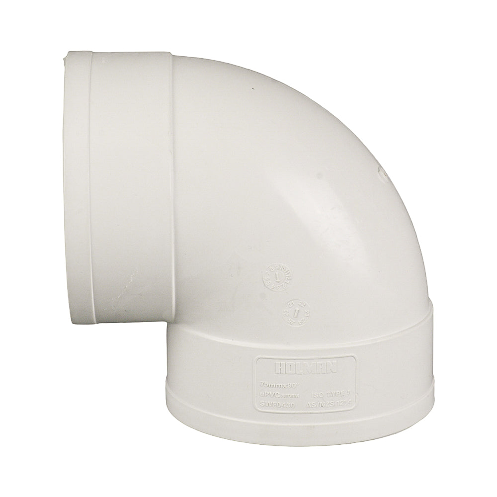 Stormwater Elbow 90° FF 75mm