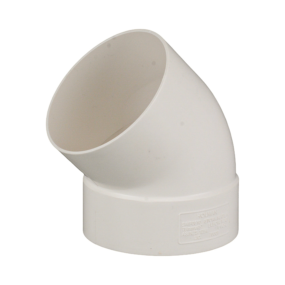 Stormwater Elbow 45° MF 75mm
