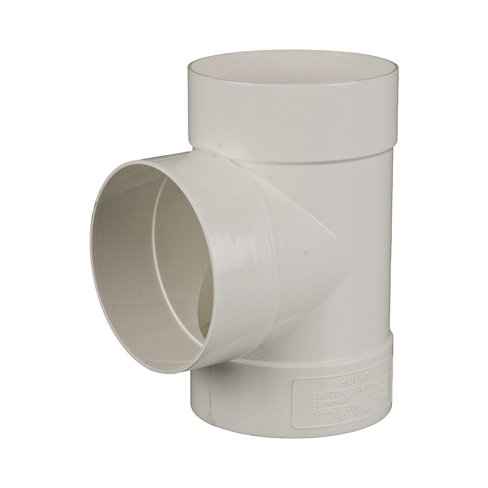 Stormwater Plain Tee 75 mm