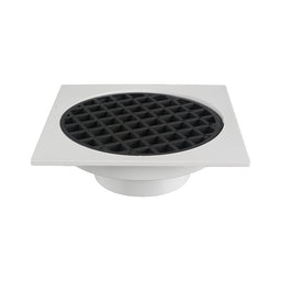 Stormwater Finishing Collar and Grate Square 150mm x 150mm to 90mm Into Pipe