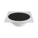 Stormwater Finishing Collar and Grate Square 150mm x 150mm to 90mm Into Pipe