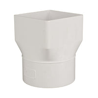 Stormwater Down Pipe Adapter 100mm x 100mm to 100mm Pipe