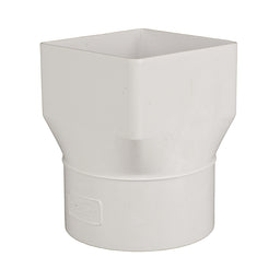 Stormwater Down Pipe Adapter 100mm x 100mm to 100mm Pipe